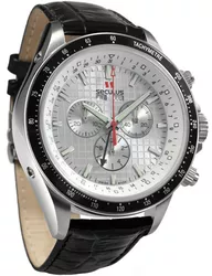 9531.2.504 white, ss, black leather